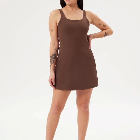 Girlfriend Collective Tommy Dress in Earth, Size 2XL - Picture 1 of 2